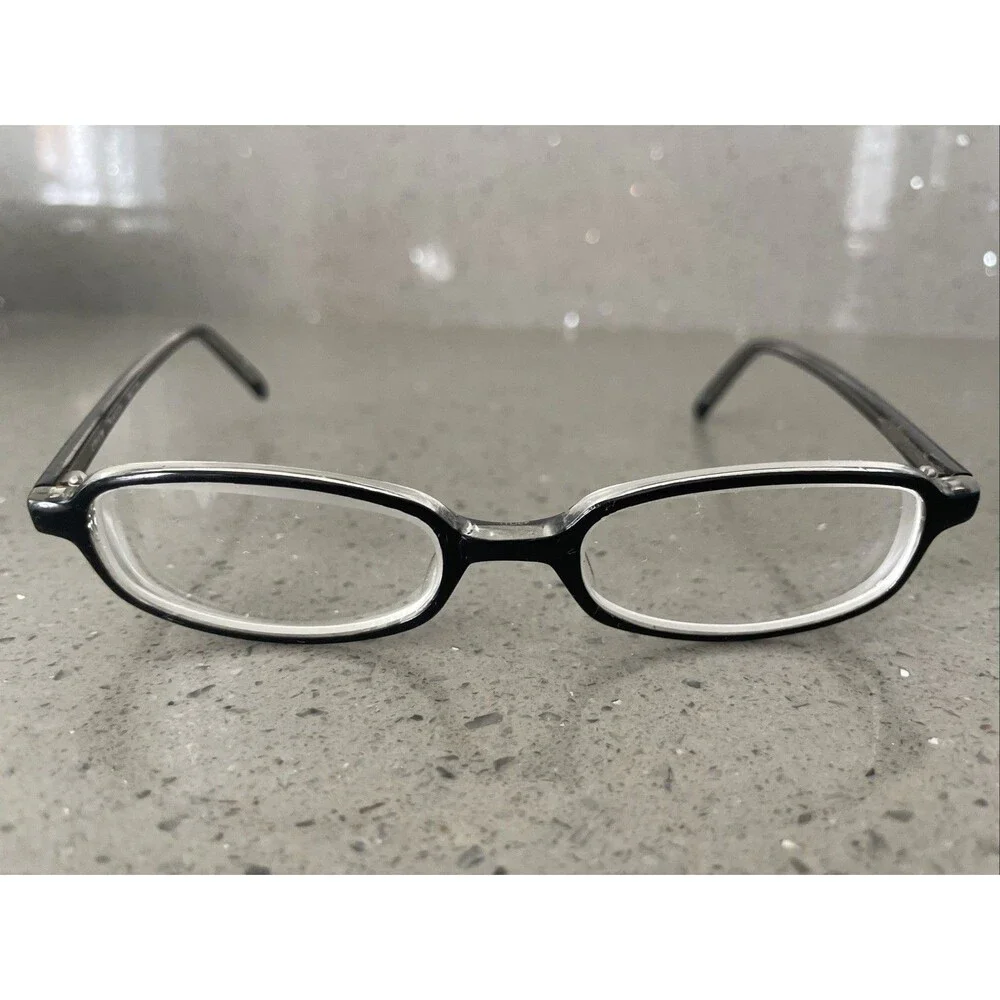 Legacy CTP 5009 BK/CR 48-17-140 Black Crystal Full Rim Eyeglasses Frames ONLY
